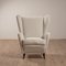 Cream Armchairs by Gio Ponti for Isa Bergamo, Set of 2 3