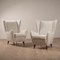 Cream Armchairs by Gio Ponti for Isa Bergamo, Set of 2 1