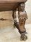 Renaissance Carved Walnut Desk with Three Drawers and Bronze Mounts, 1860s, Image 18