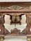 Renaissance Carved Walnut Desk with Three Drawers and Bronze Mounts, 1860s 15