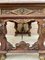 Scrivania rinascimentale in legno di noce intagliato con tre cassetti, metà XIX secolo, Immagine 15