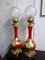 Gold Decorated Lamps, 1900s, Set of 2 1