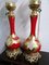 Gold Decorated Lamps, 1900s, Set of 2 2