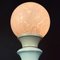 Lampe de Bureau Perriot Mid-Century en Céramique Blanche, 1960s 4