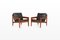 Leather Lounge Chairs by Arne Wahl Iversen for Comfort, Denmark 1960s, Set of 2 1
