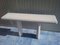 Vintage White Marble Console, 1960s 3