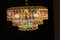 Mid-Century Murano Glass Iridescent Chandelier, Image 10