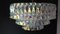 Mid-Century Murano Glass Iridescent Chandelier 9