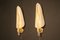Golden Murano Glass Sconces in the Style of Barovier, Set of 2 4