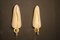Golden Murano Glass Sconces in the Style of Barovier, Set of 2 1