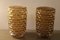 Large Mid-Century Gold and Iridescent Murano Glass Vases, Set of 2 10