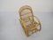 Rocking Chair pour Enfant en Bambou, 1970s 9