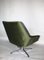 Olive Green Swivel Chair from VEB Metallwaren Naumburg, 1980s 5