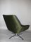 Olive Green Swivel Chair from VEB Metallwaren Naumburg, 1980s 8