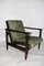 Olive Green GFM-142 Armchair by Edmund Homa, 1970s, Image 1