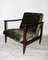 Olive Green GFM-142 Armchair by Edmund Homa, 1970s 4