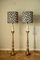 Large Brass Lamps, Set of 2, Image 1