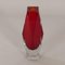 Rote Vase aus Muranoglas von Luigi Mandruzzo, 1960er 7