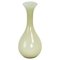Green Opaline Vase, Italy, 1960s 1