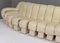 Vintage DS600 Sectional Sofa and Chairs in Crème Leather from De Sede, Image 16