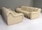 Vintage DS600 Sectional Sofa and Chairs in Crème Leather from De Sede 11