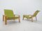 Pulkka Lounge Chairs by Ilmari Lappalainen for Asko, Finland, 1970s, Set of 3 13