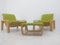 Pulkka Lounge Chairs by Ilmari Lappalainen for Asko, Finland, 1970s, Set of 3, Image 9