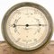 Antikes Wetter-Barometer aus Messing von Sestrel Britsh 1