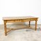 Antique Pine and Oak Writing Desk Table, Image 1