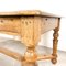 Antique Pine and Oak Writing Desk Table 8