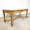 Antique Pine and Oak Writing Desk Table 2