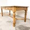 Antique Pine and Oak Writing Desk Table, Image 6