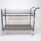 Vintage Chrome and Smoked Glass Drinks Trolley, 1970s 3