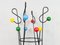 French Cle De Sol Coat Stand by Roger Feraud, 1950s 6