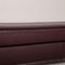 Wine Red Footstool by Willi Schillig 3