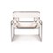 White Leather Wassily Armchair by Marcel Breuer for Knoll Inc. / Knoll International 7