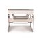 White Leather Wassily Armchair by Marcel Breuer for Knoll Inc. / Knoll International 10