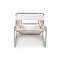White Leather Wassily Armchair by Marcel Breuer for Knoll Inc. / Knoll International 8