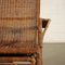 Armlehnstuhl aus Korbgeflecht und Bambus, Italien, 1950er 7