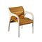 Fauteuil Vivalda en Similicuir et Bois par Claudio Salocchi pour Sormani, Italie, 1960 1