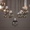 Chromed Aluminium, Metal and Glass Chandelier, Italy, 1960s, Image 6