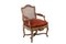 Mid-Century Regence Style Armchairs in Beech and Cane, Image 2