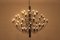 Fifty-Light Chandelier in Chromed Steel by Gino Sarfatti for Flos, 1950s, Image 2