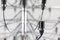 Fifty-Kronleuchter aus verchromtem Stahl von Gino Sarfatti für Flos, 1950er 6
