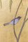 Alberi e uccelli, olio su tela di lino, Immagine 3
