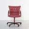 Burgundy Red Giroflex Conference Chair Albert Stoll, 1990s, Image 2