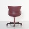 Burgundy Red Giroflex Conference Chair Albert Stoll, 1990s, Image 4