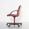 Burgundy Red Giroflex Conference Chair Albert Stoll, 1990s, Image 3