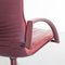 Burgundy Red Giroflex Conference Chair Albert Stoll, 1990s, Image 10