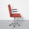Vintage Red 3314 Office Chair by Toon De Wit for Gebroeders De Wit, 1950s, Image 5